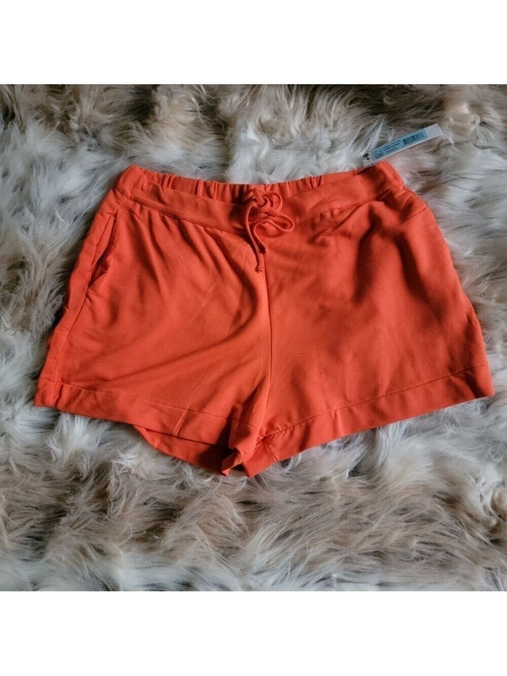Saks Majestic Filatures Drawstring Shorts Orange